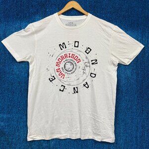 Van Morrison MoonDance Rock White T-Shirt Size Extra Large